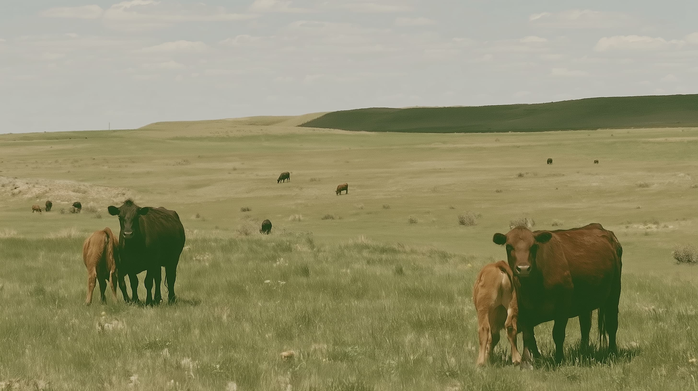 Packers Gap Cattle, Southwest of La Junta, Colorado